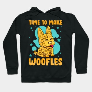 Waffles Time To Make Woofles Gift Hoodie